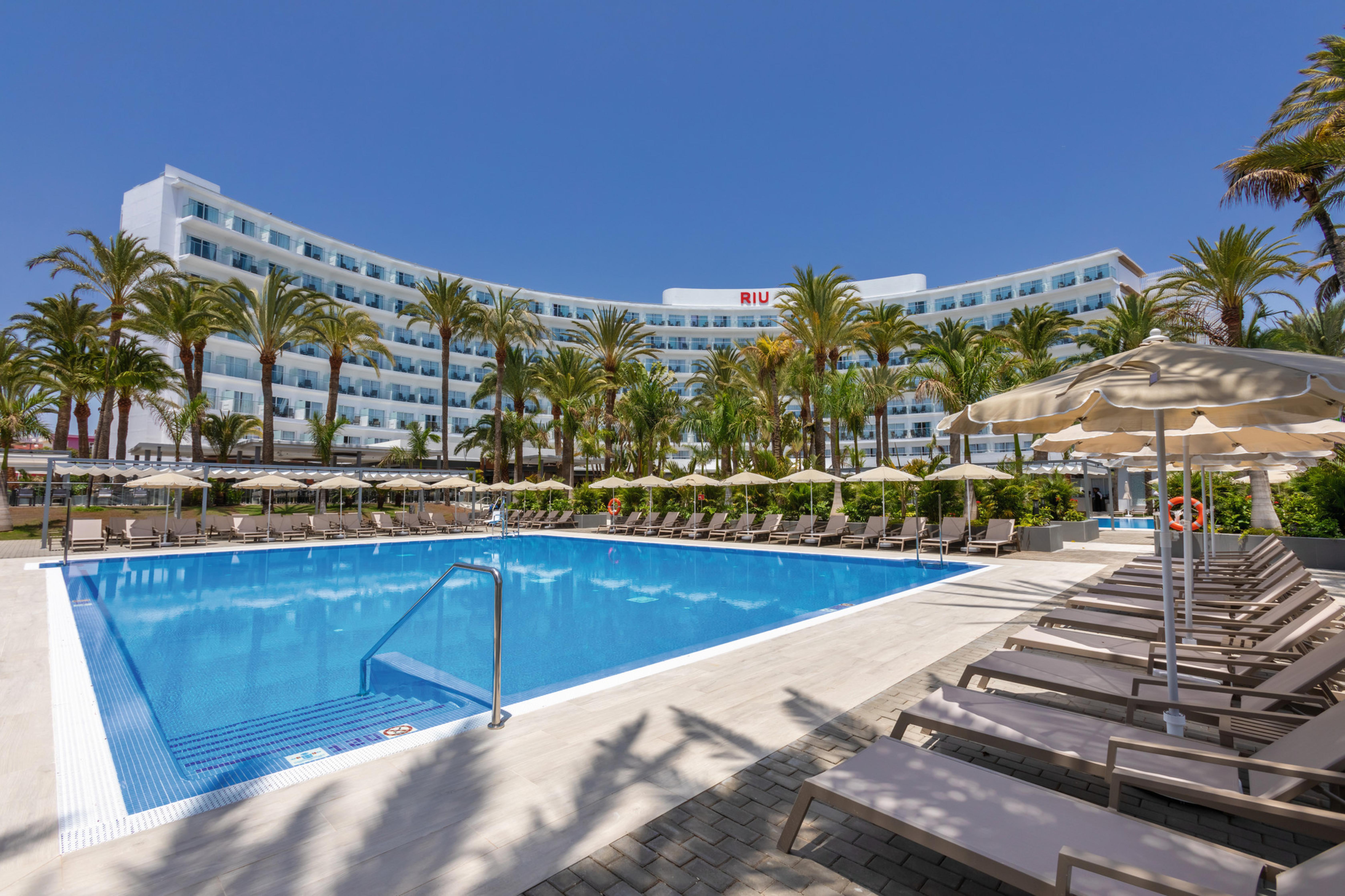 Riu Palace Palmeras ปลายา เดล อิงเกลส ภายนอก รูปภาพ